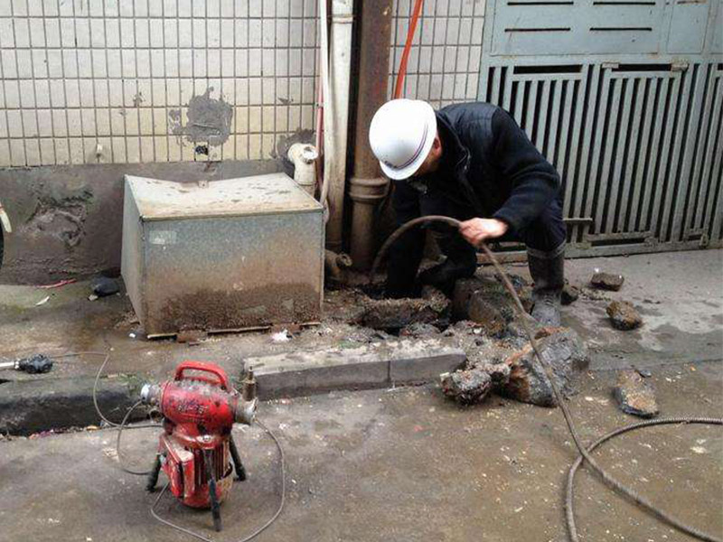 灵宝疏通下水道-洗菜池疏通